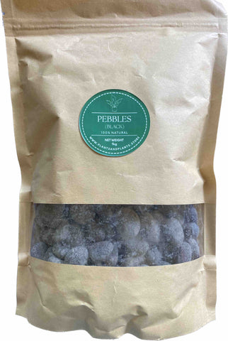 Pebbles Black 1 KG