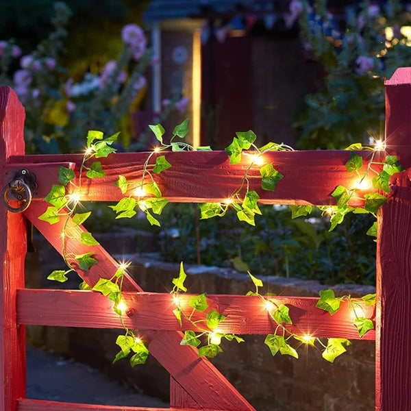 Solar Ivy String Lights