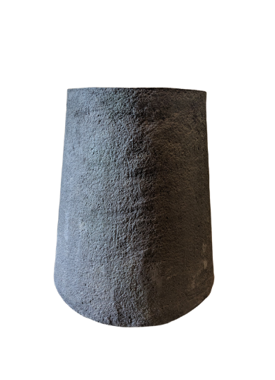 Decorative Cement Pots - Black