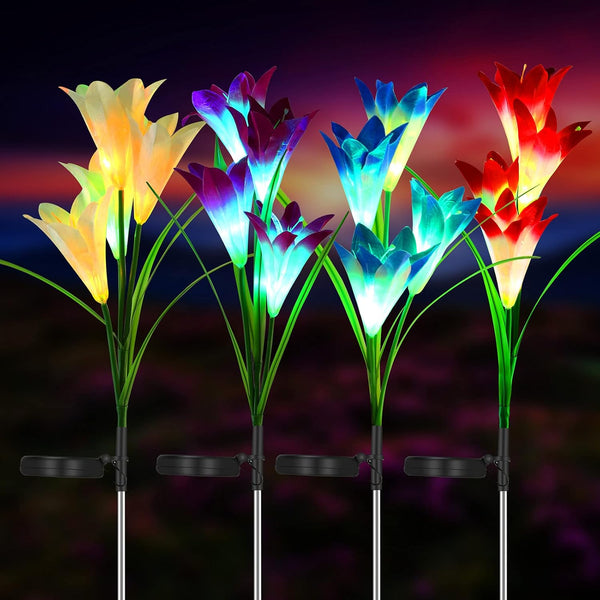 Solar Lily Light