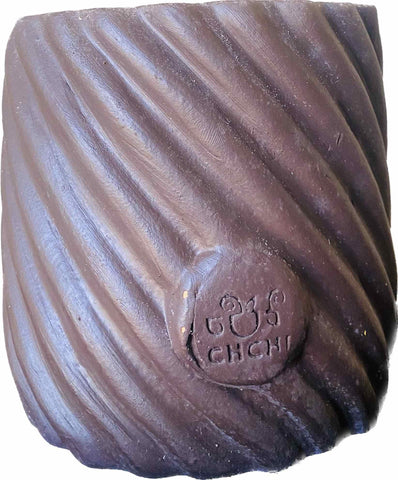 4.5 Inch clay pot lines - Brown