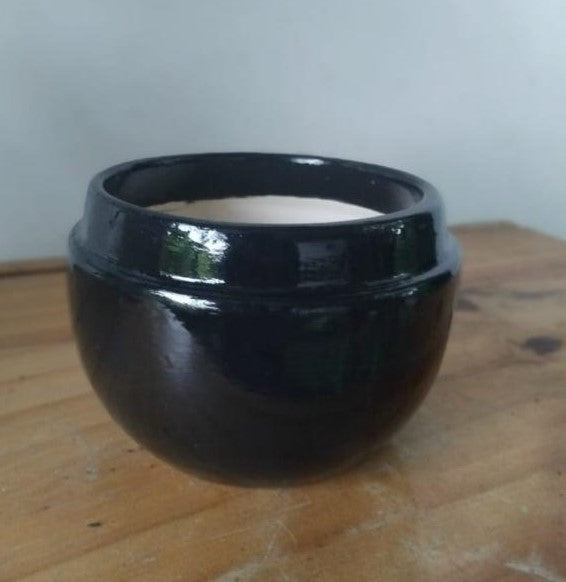 Ceramic Pot (Black)