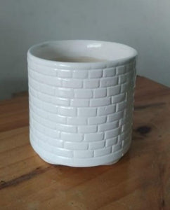 Ceramic pot (White)