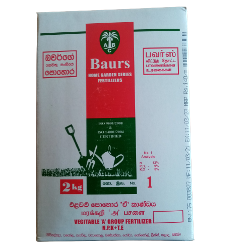 Baurs Vegetable fertilizer ( A group) - 2 Kg
