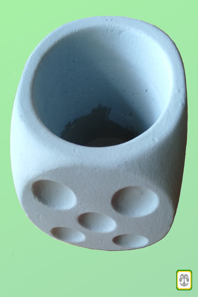 Dice Shaped Cement Cactus Planter