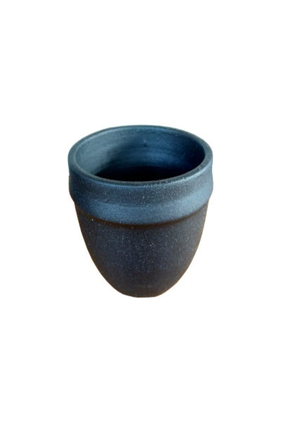 Ceramic Coated Black Color Planter
